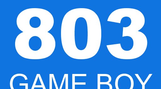 803 GAME BOY