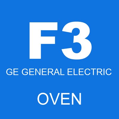 F3 GE GENERAL ELECTRIC oven
