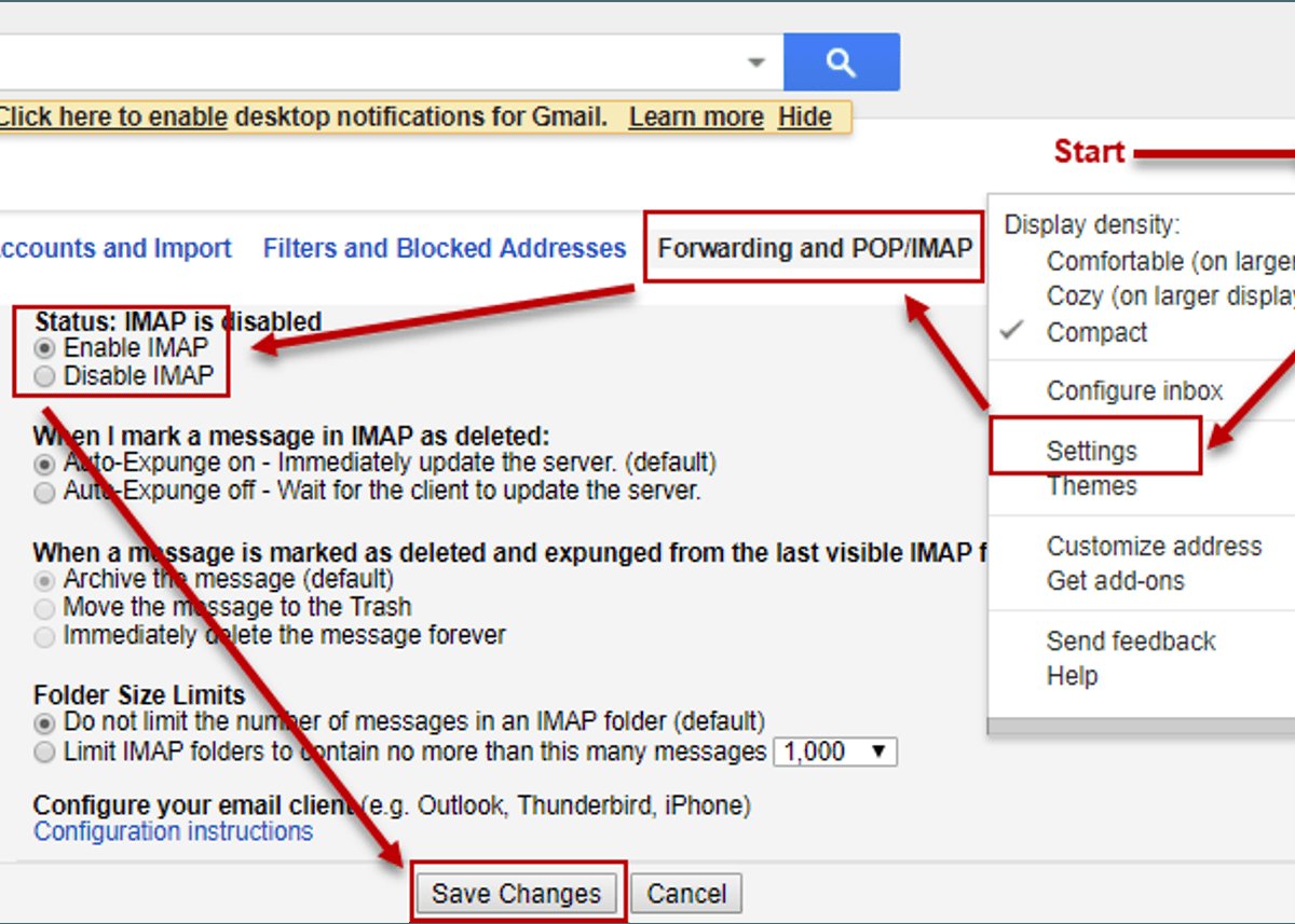Configure Your Gmail Account