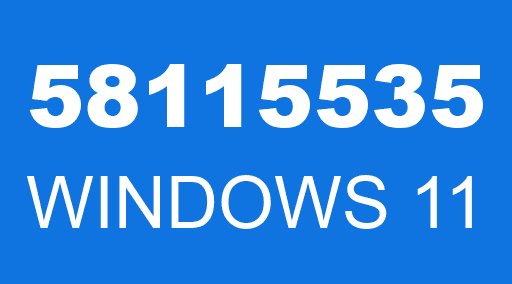 58115535 WINDOWS 11