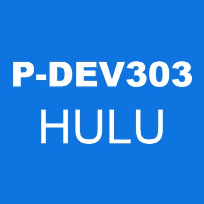 P-DEV303 HULU
