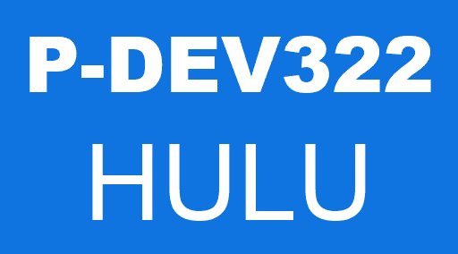 P-DEV322 HULU