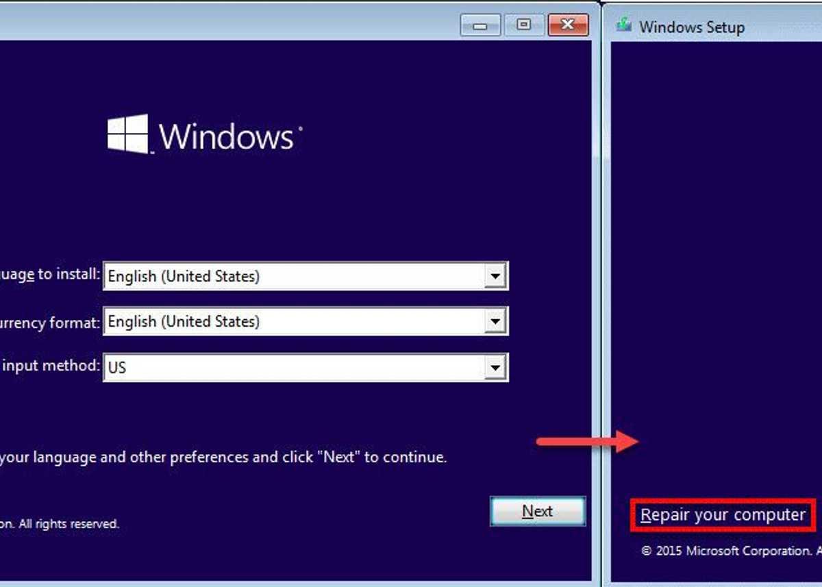 Reset Windows 10