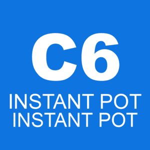 The C6 error code on an Instant Pot is caused by the pressure sensor not working properly