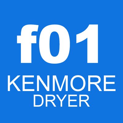 f01 KENMORE dryer