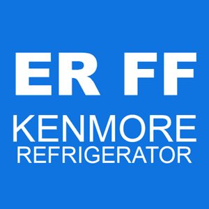 The kenmore elite refrigerator error code er ff indicates that the refrigerator has detected a problem with the fan circuit