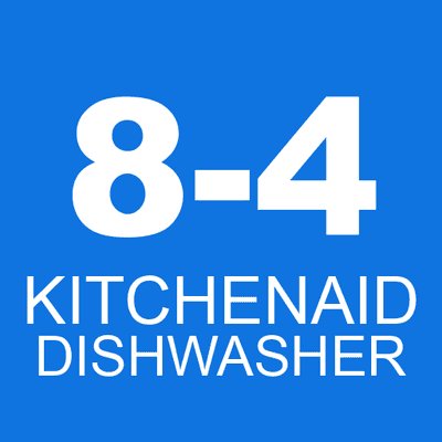 8-4 KITCHENAID dishwasher