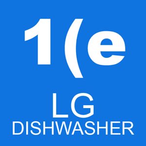Lg dishwasher error code 1e is a water inlet error