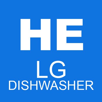 HE LG dishwasher