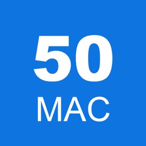 50 is an error code typically associated with a software issue