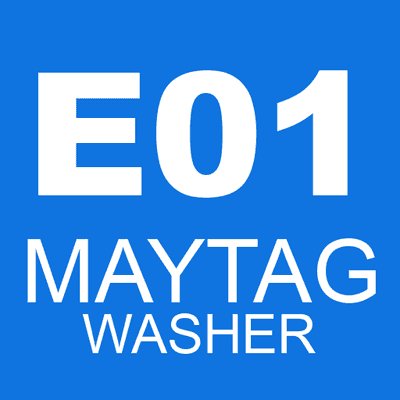 E01 MAYTAG washer