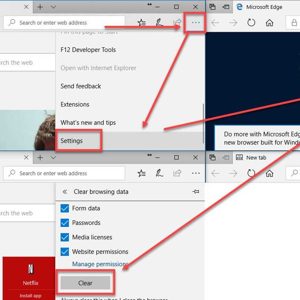 Microsoft Edge 404 error is a