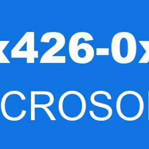 Microsoft error code 0x426-0x0 happens when there is an error in the Microsoft Windows operating system