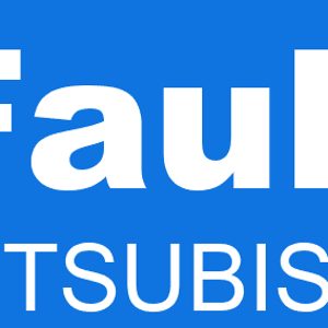 Mitsubishi has a list of fault codes that are used to diagnose problems with their vehicles