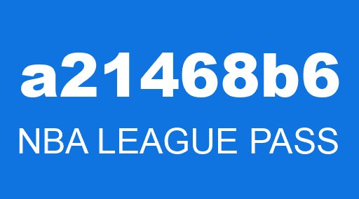 a21468b6 NBA LEAGUE PASS