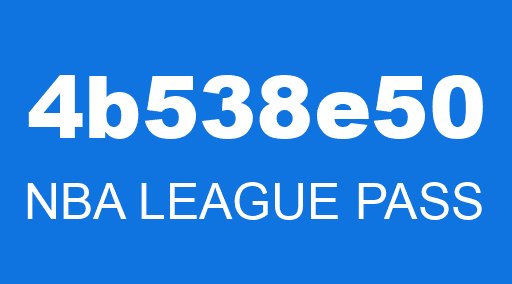 4b538e50 NBA LEAGUE PASS