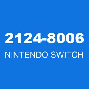 There are a few reasons why you might get error code 2124-8006 when trying to connect your Nintendo Switch to the internet