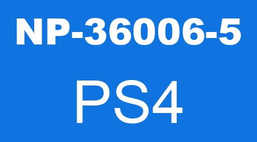 NP-36006-5 PS4