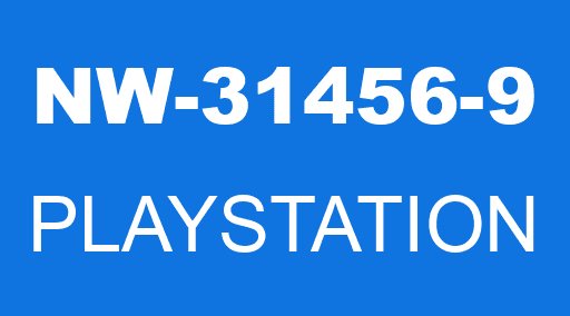 NW-31456-9 PLAYSTATION