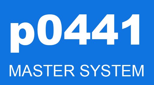 p0441 MASTER SYSTEM