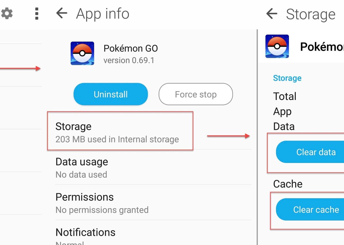 Update the data of Pokemon Go
