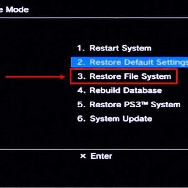 Restore File System and Rebuild Database
