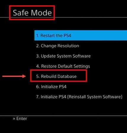 Rebuild Database