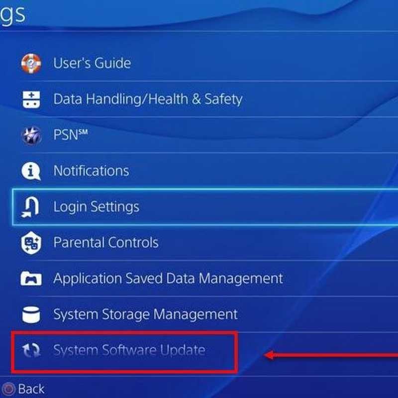 Power cycle your device and check System Software Update