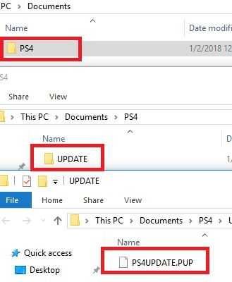 Update Later or use USB flash drive