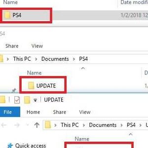 Update Later or use USB flash drive