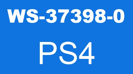 WS-37398-0 PS4