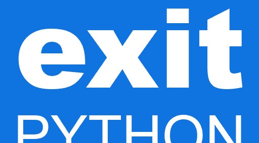 exit PYTHON