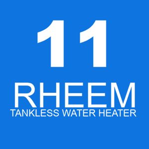 If your Rheem tankless water heater is displaying error code 11, it means that the unit is not receiving enough power