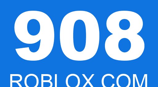908 ROBLOX.COM