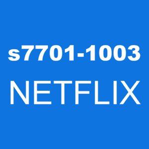 S7701-1003 is an error code that can occur when trying to connect to the Internet on a computer running the Windows operating system
