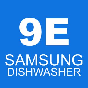 9E SAMSUNG dishwasher