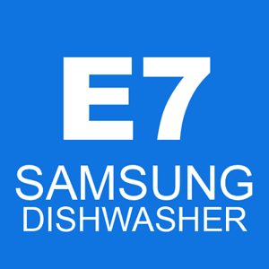 E7 SAMSUNG dishwasher