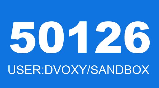 50126 USER:DVOXY/SANDBOX