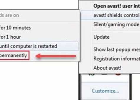 Disable or Uninstall Anti-virus