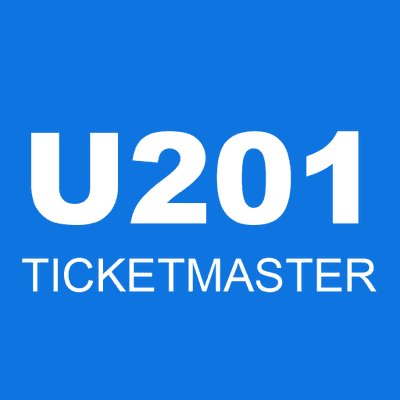 U201 TICKETMASTER