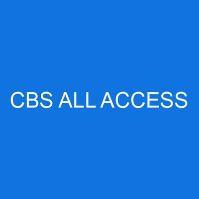 CBS ALL ACCESS