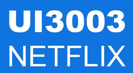 UI3003 NETFLIX