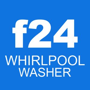 The whirlpool f24 code is an error code that indicates that the washer is not draining properly