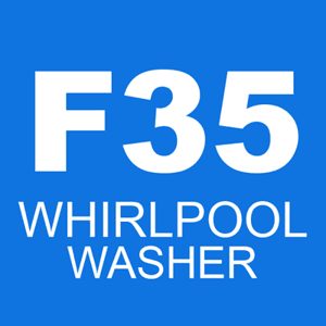 Whirlpool Duet front-loading automatic washers can sometimes display the F35 error code