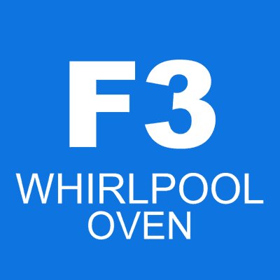 F3 WHIRLPOOL oven