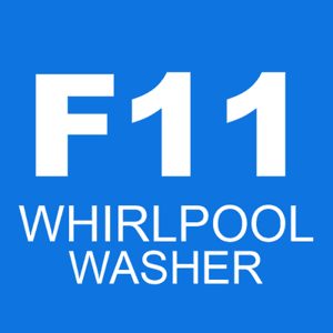 The whirlpool washer error code f11 is an error code that indicates that the washer is not draining properly