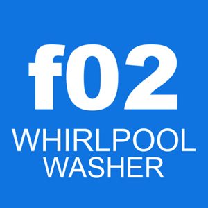 The Whirlpool washer f02 code is an error code that indicates that the washer is not draining properly