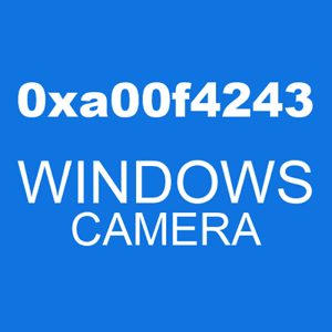 The windows camera app error code 0xa00f4243 is a general error code that can be caused by a variety of issues