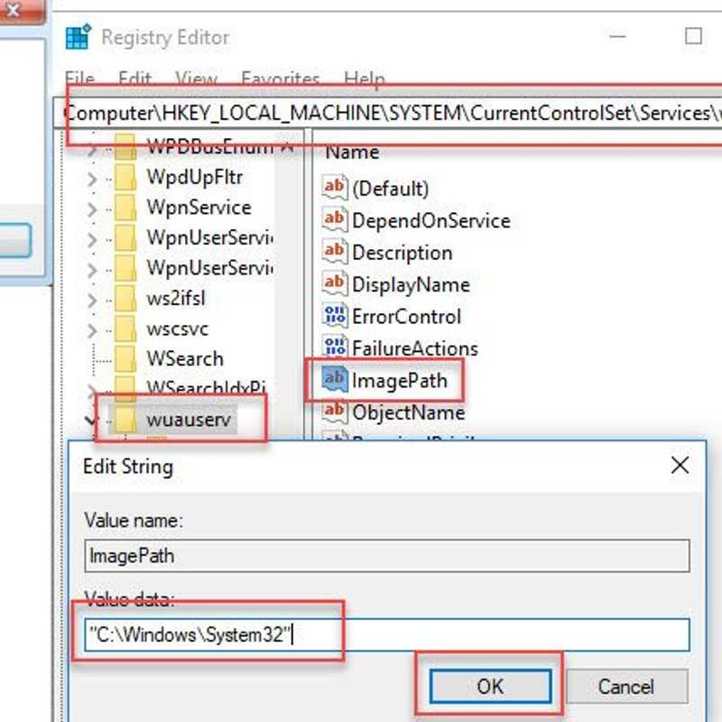 Edit Registry