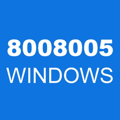 8008005 WINDOWS